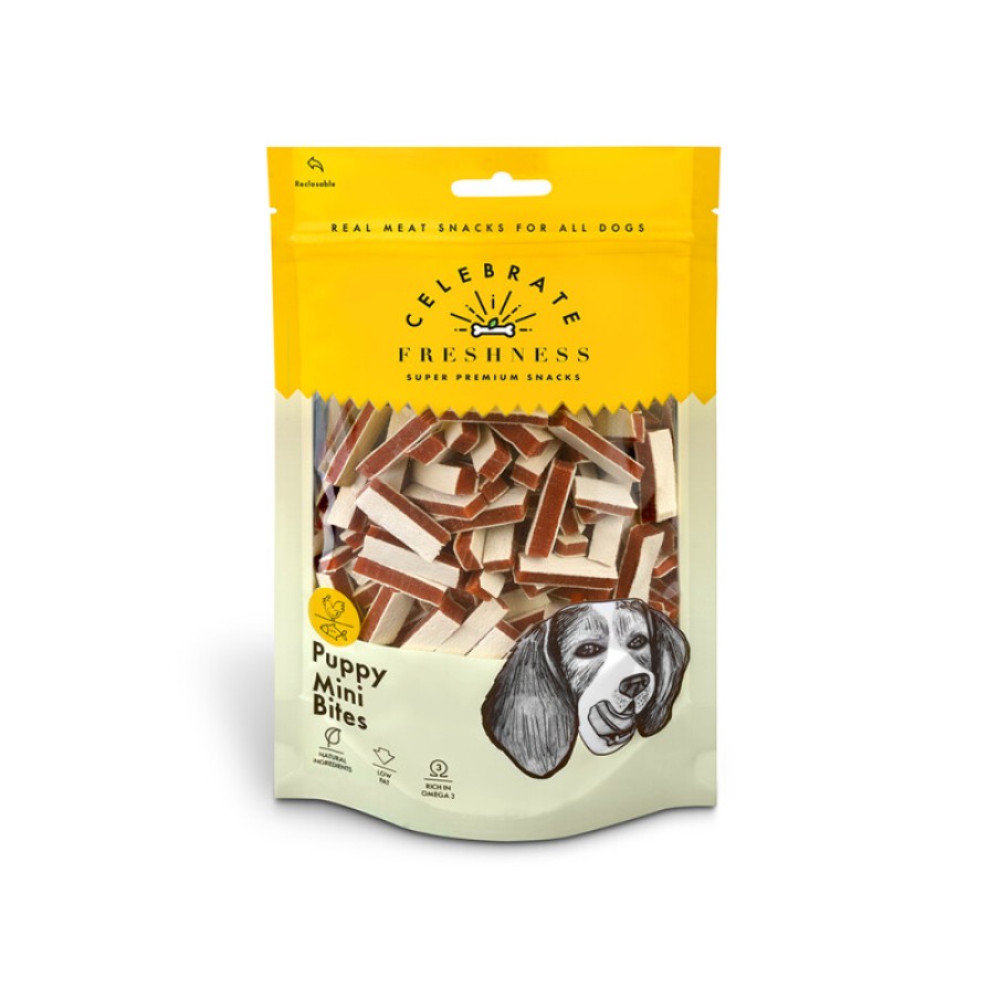 CELEBRATE PUPPY MINI BITES 100gr ΣΚΥΛΟΣ
