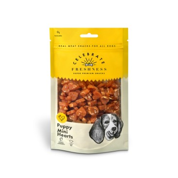 CELEBRATE PUPPY MINI HEARTS 100gr