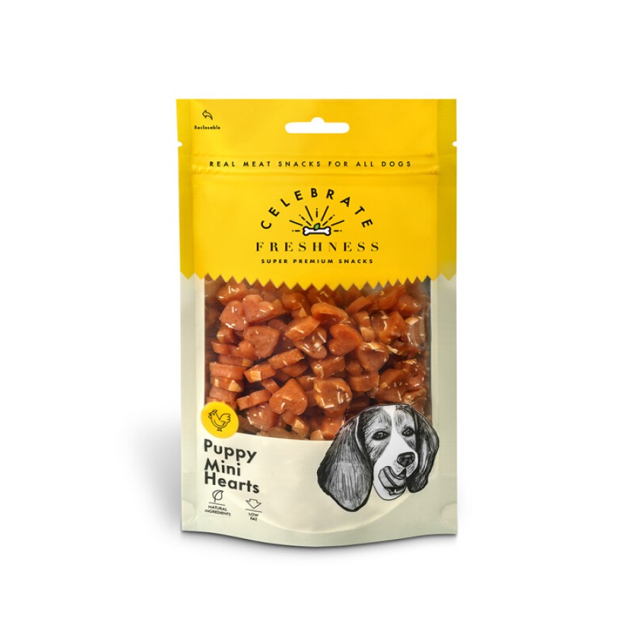 CELEBRATE PUPPY MINI HEARTS 100gr ΣΚΥΛΟΣ