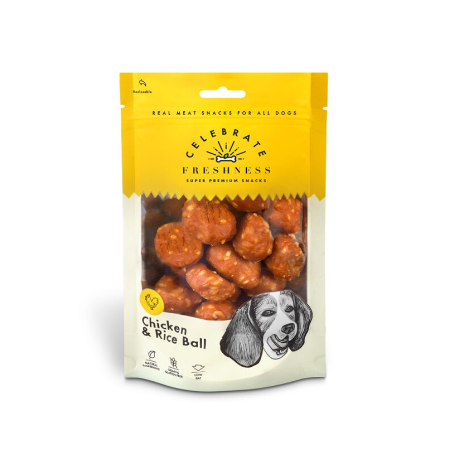 CELEBRATE GRAIN FREE CHICKEN & RICE BALL ΣΚΥΛΟΣ