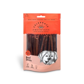 CELEBRATE GRAIN FREE BEEF STICKS 100gr