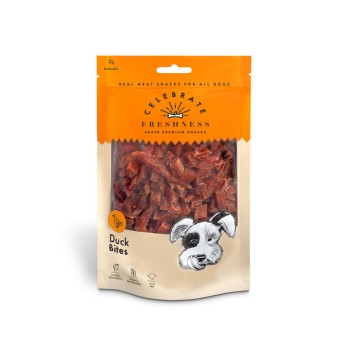 CELEBRATE GRAIN FREE DUCK BITES 100GR