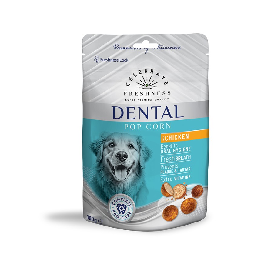 CELEBRATE FRESHNESS DENTALPOP CORN CHICKEN 100gr CELEBRATE FRESHNESS