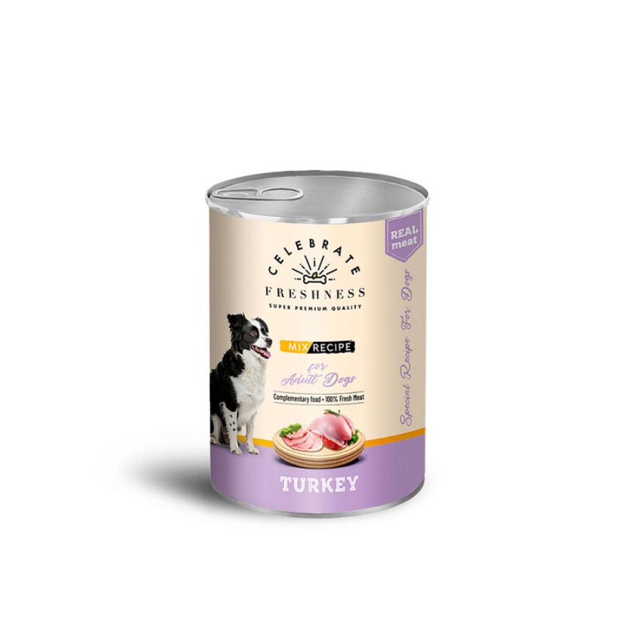 CELEBRATE DOG ADULT ΓΑΛΟΠΟΥΛΑ ΣΕ ΖΕΛΕ 400gr ΣΚΥΛΟΣ