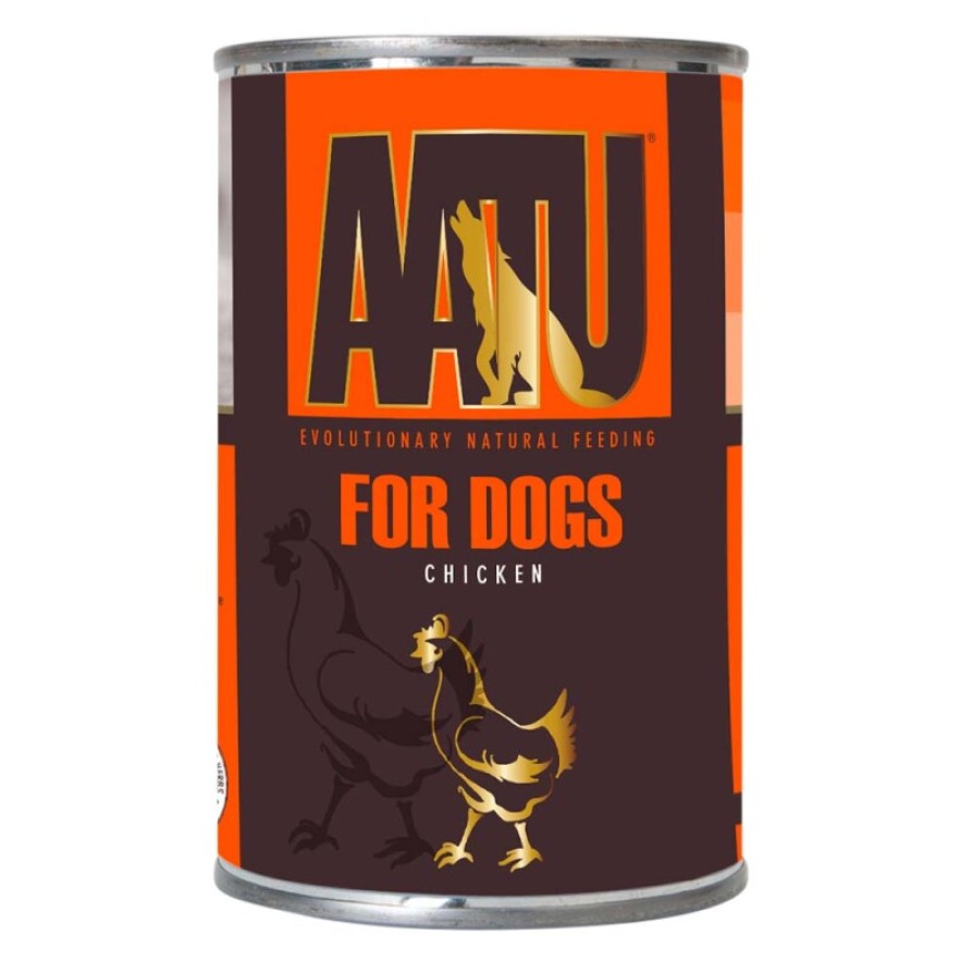 AATU WET DOG CHICKEN 400GR AATU