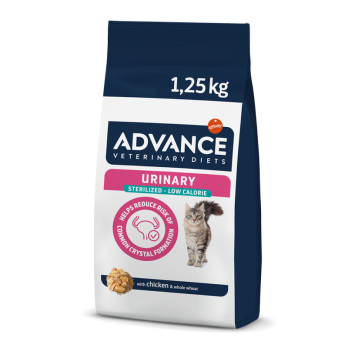 ADVANCE DIET CAT STERILIZED URINARY 1,25Kg