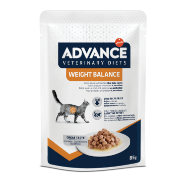 ADVANCE DIET CAT WEIGHT BALANCE 85gr