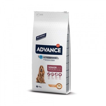 ADVANCE DOG SENIOR MEDIUM 12KG