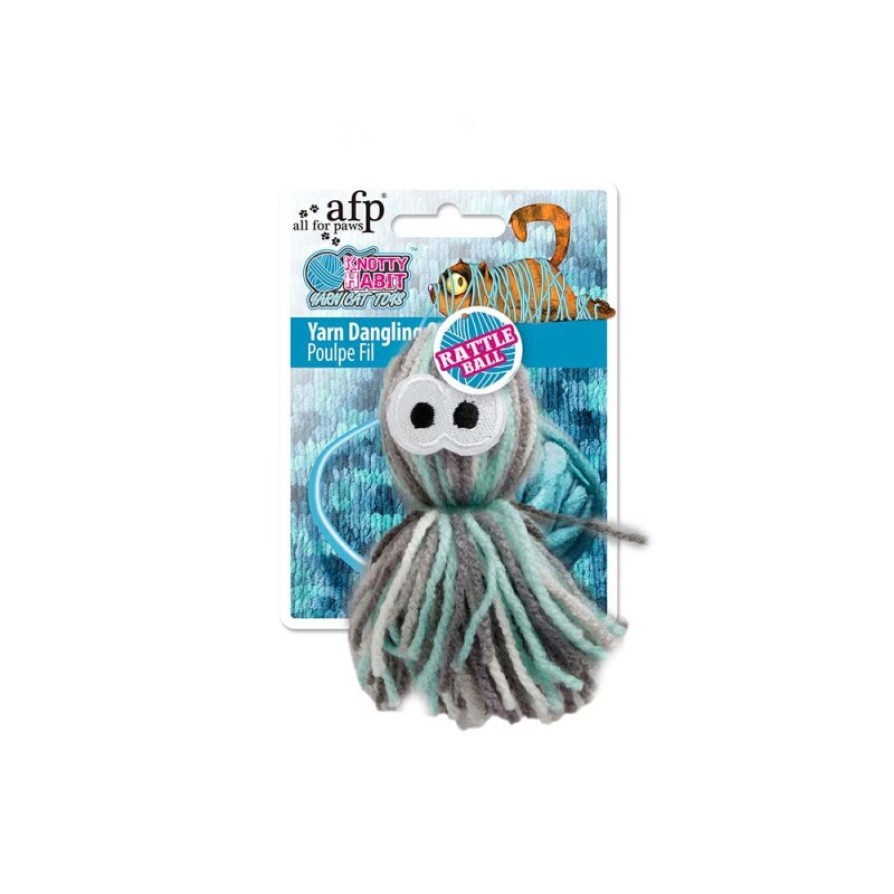 AFP Παιχνίδι Γάτας Knotty Habit Yarn Dangling Octopus AFP