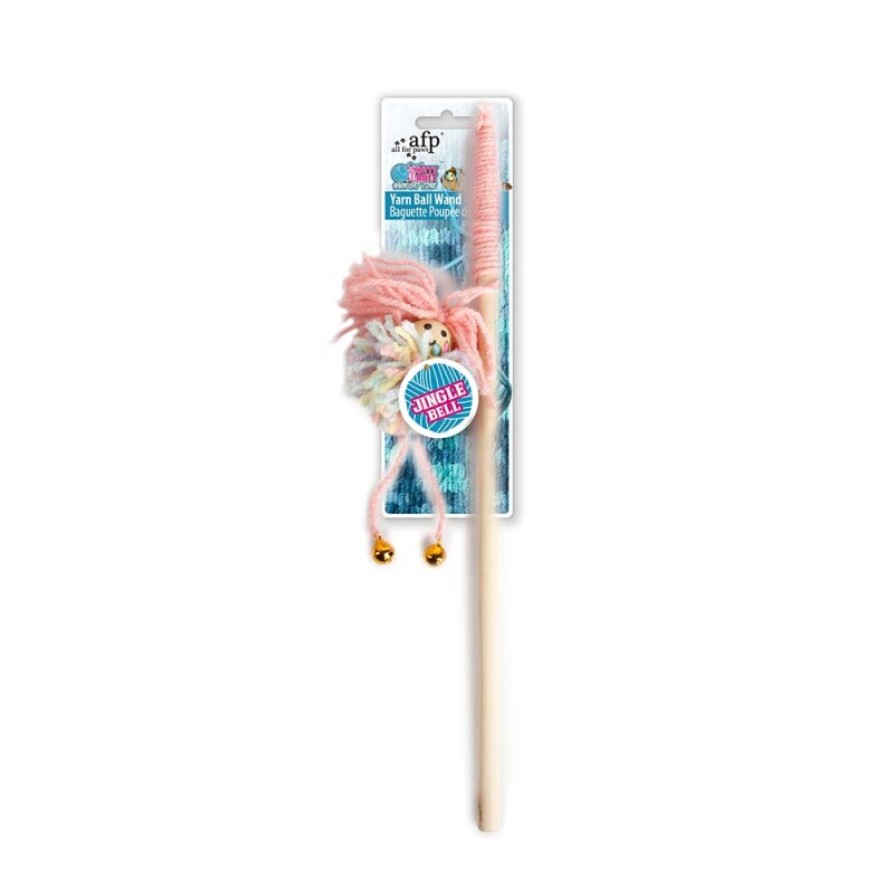 AFP Παιχνίδι Γάτας Knotty Habit Yarn Ball Wand AFP