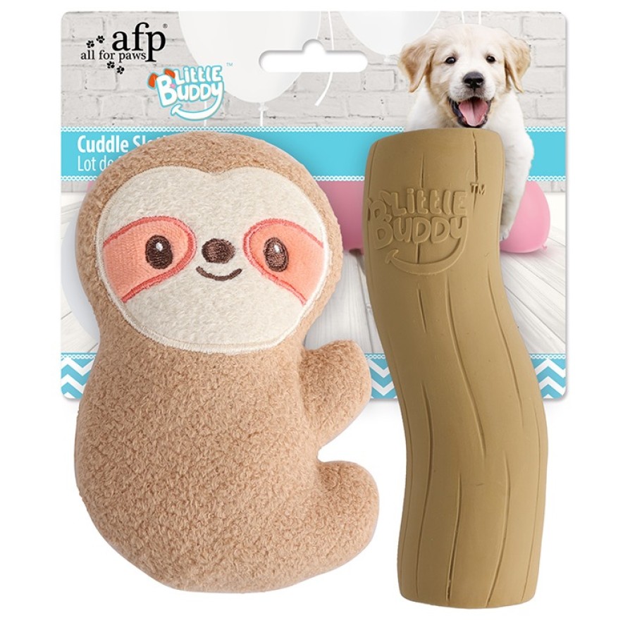 AFP Παιχνίδι Σκύλου Little Buddy Cuddle Sloth 2pk AFP 