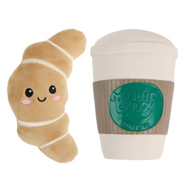 AFP Παιχνίδι Σκύλου Little Buddy Croissant with coffee