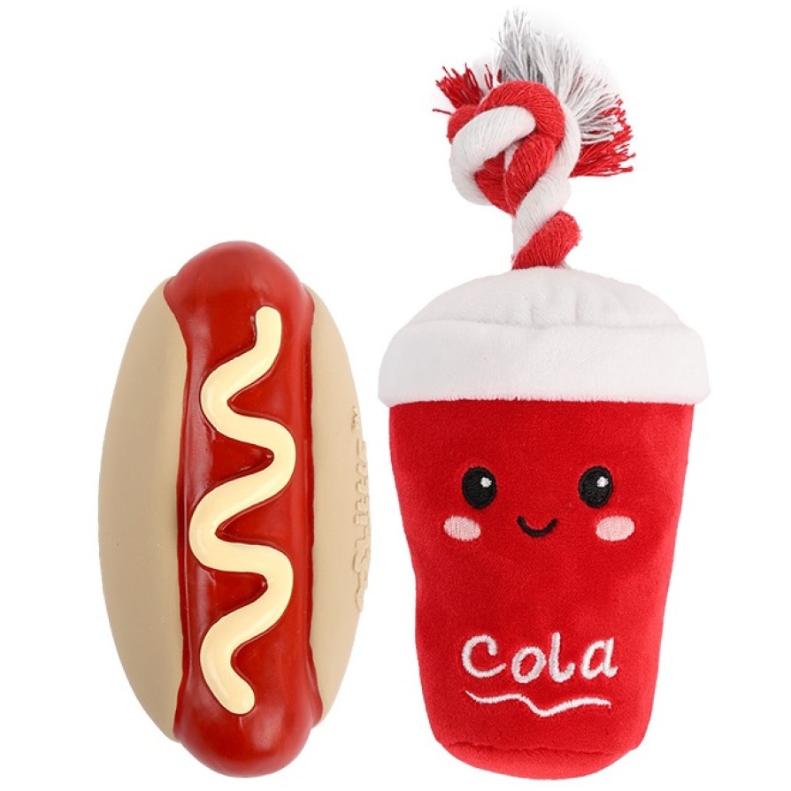 AFP Παιχνίδι Σκύλου Little Buddy Hotdog with Cola AFP 