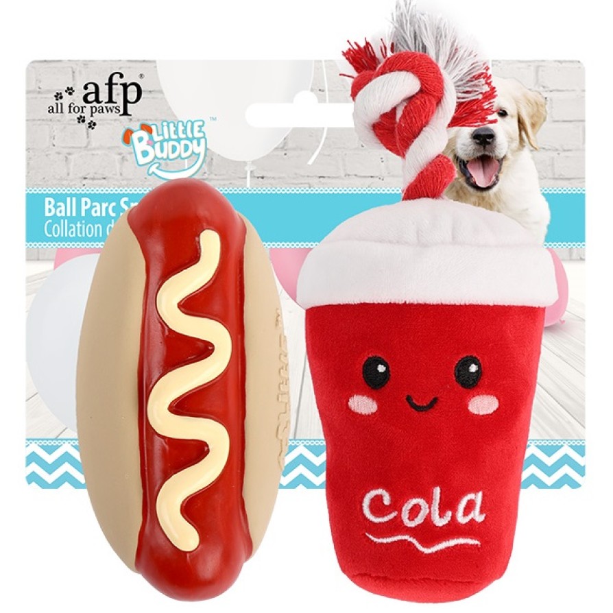 AFP Παιχνίδι Σκύλου Little Buddy Hotdog with Cola AFP 