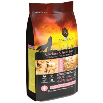 AMBROSIA GRAIN FREE PUPPY REGULAR CHICKEN & FISH  AMBROSIA GRAIN FREE PUPPY REGULAR CHICKEN & FISH