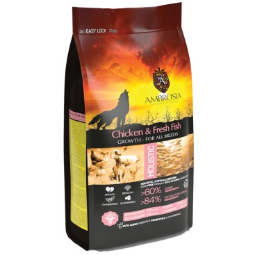 AMBROSIA GRAIN FREE PUPPY REGULAR CHICKEN & FISH  AMBROSIA GRAIN FREE PUPPY REGULAR CHICKEN & FISH