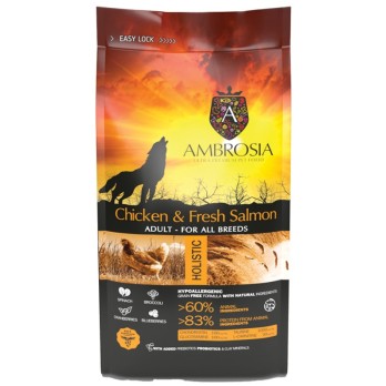 AMBROSIA GRAIN FREE ADULT CHICKEN & SALMON  AMBROSIA GRAIN FREE ADULT CHICKEN & SALMON