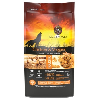 AMBROSIA GRAIN FREE ADULT ΚΟΤΟΠΟΥΛΟ & ΛΑΧΑΝΙΚΑ AMBROSIA GRAIN FREE ADULT ΚΟΤΟΠΟΥΛΟ & ΛΑΧΑΝΙΚΑ