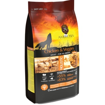 AMBROSIA GRAIN FREE ADULT ΚΟΤΟΠΟΥΛΟ & ΛΑΧΑΝΙΚΑ AMBROSIA GRAIN FREE ADULT ΚΟΤΟΠΟΥΛΟ & ΛΑΧΑΝΙΚΑ