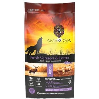 AMBROSIA GRAIN FREE ADULT ΕΛΑΦΙ & ΑΡΝΙ AMBROSIA GRAIN FREE ADULT ΕΛΑΦΙ & ΑΡΝΙ