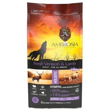 AMBROSIA GRAIN FREE ADULT ΕΛΑΦΙ & ΑΡΝΙ AMBROSIA GRAIN FREE ADULT ΕΛΑΦΙ & ΑΡΝΙ