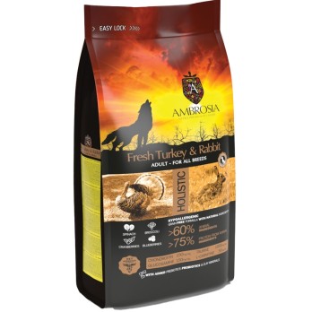 AMBROSIA GRAIN FREE ADULT SENSITIVE FRESH TURKEY & RABBIT AMBROSIA GRAIN FREE ADULT SENSITIVE FRESH TURKEY & RABBIT