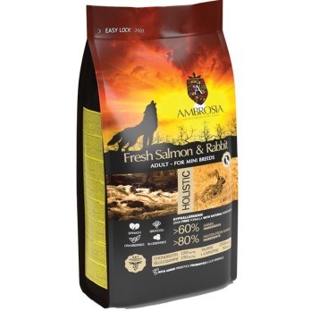 AMBROSIA GRAIN FREE ADULT MINI SENSITIVE FRESH ΣΟΛΟΜΟΣ & ΚΟΥΝΕΛΙ AMBROSIA GRAIN FREE ADULT MINI SENSITIVE FRESH ΣΟΛΟΜΟΣ & ΚΟΥΝΕΛΙ