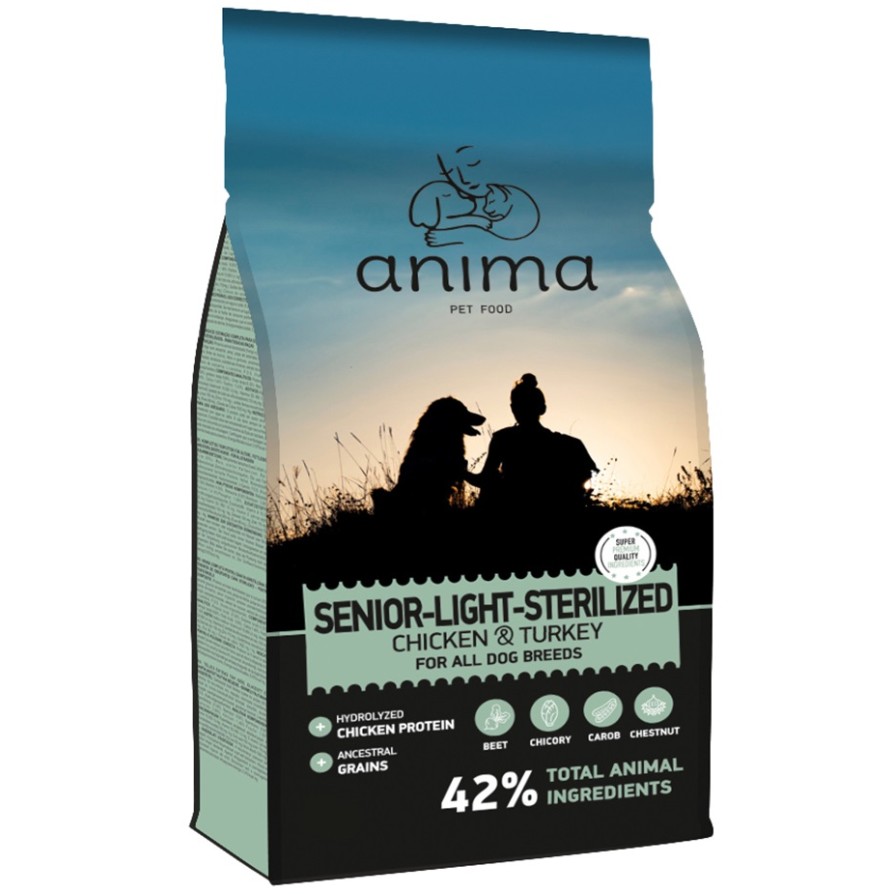 ANIMA SENIOR, LIGHT & STERILISED ΚΟΤΟΠΟΥΛΟ & ΓΑΛΟΠΟΥΛΑ
