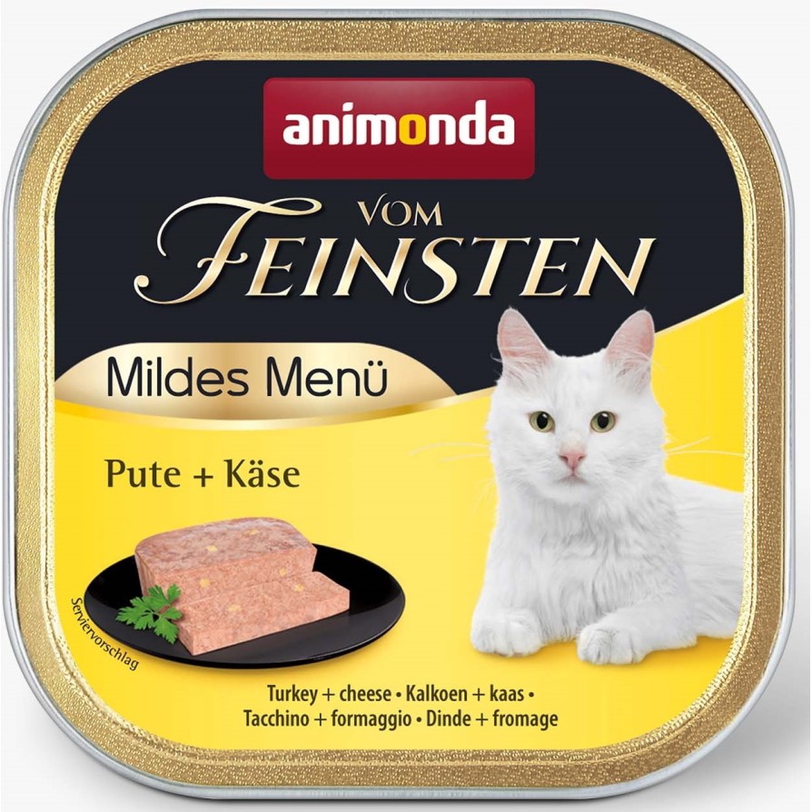 ANIMODA V.F.MILD MENUE ΓΑΤΑΣ ΓΑΛΟΠΟΥΛΑ & ΤΥΡΙ 100gr ANIMODA