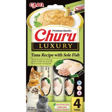 CHURU CAT LUXURY TUNA WITH SOLE FISH 56gr