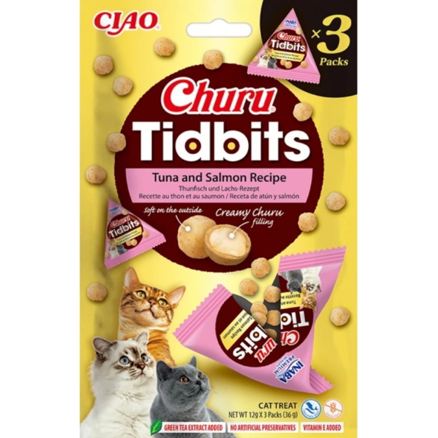 CHURU CAT TIDBITS WITH TUNA AND SALMON 36gr CHURU CAT