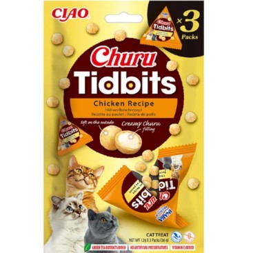 CHURU CAT TIDBITS CHICKEN 36gr