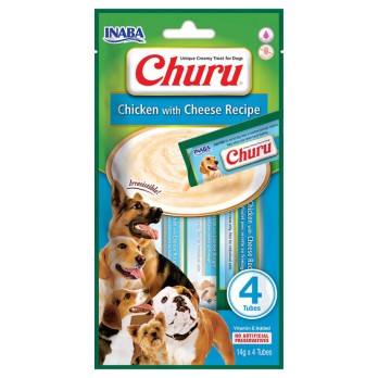 CHURU DOG CHICKEN WITH CHEESE 56gr