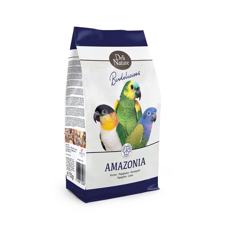 BIRDELICIOUS PARROTS AMAZONIA 750gr DELI NATURE