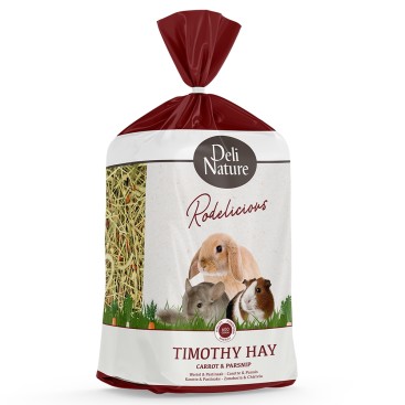 DELI NATURE RODELICIOUS ΧΟΡΤΟ TIMOTHY ΜΕ ΚΑΡΟΤΟ 600gr