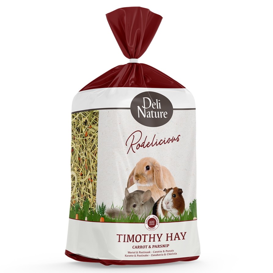DELI NATURE RODELICIOUS ΧΟΡΤΟ TIMOTHY ΜΕ ΚΑΡΟΤΟ 600gr 