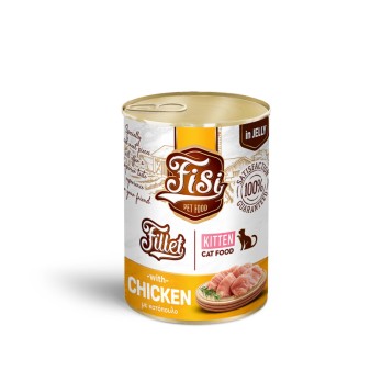 FISI FILLET KITTEN ΚΟΤΟΠΟΥΛΟ ΣΕ ΖΕΛΕ 400gr