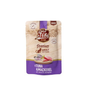 FISI CAT ADULT TONOΣ & ΣΚΟΥΜΠΡΙ 80gr