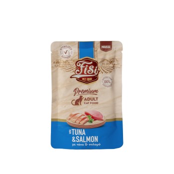 FISI CAT ADULT ΤΟΝΟΣ & ΣΟΛΟΜΟΣ 80gr
