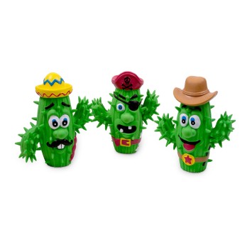 GLEE ΠΑΙΧΝΙΔΙ ΣΚΥΛΟΥ LATEX FANTASY BOX CACTUS 12cm