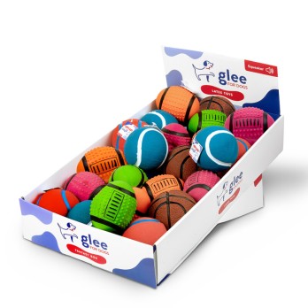 GLEE ΠΑΙΧΝΙΔΙ ΣΚΥΛΟΥ FANTASY BOX LATEX SPORTS BALLS 10cm