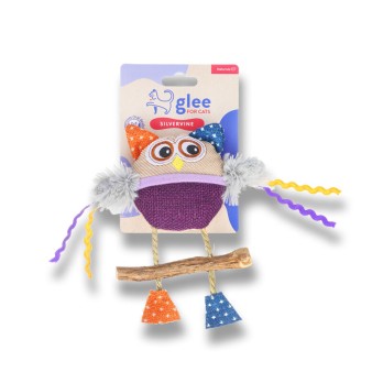 GLEE ΠΑΙΧΝΙΔΙ ΓΑΤΑΣ OWL ΜΕ CATNIP 17cm