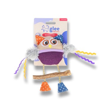 GLEE ΠΑΙΧΝΙΔΙ ΓΑΤΑΣ OWL ΜΕ CATNIP 17cm