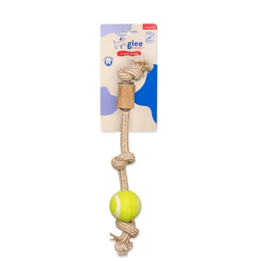 GLEE ΠΑΙΧΝΙΔΙ ΣΚΥΛΟΥ COFFEE WOOD KNOT 45cm