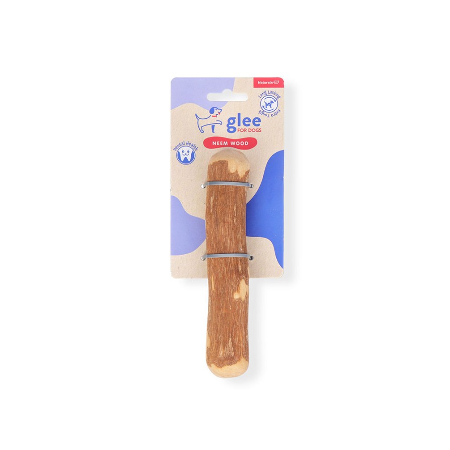 GLEE ΠΑΙΧΝΙΔΙ ΣΚΥΛΟΥ NEEM WOOD STICK M 15cm ΣΚΥΛΟΣ