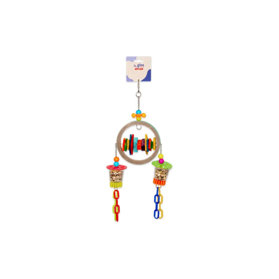 GLEE ΠΑΙΧΝΙΔΙ ΠΤΗΝΩΝ BAGEL FORAGER 46cm GLEE 