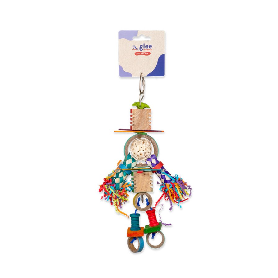 GLEE ΠΑΙΧΝΙΔΙ ΠΤΗΝΩΝ BAGEL SATELLITE 26cm ΠΤΗΝΑ