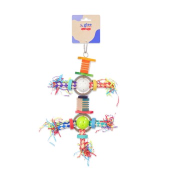 GLEE ΠΑΙΧΝΙΔΙ ΠΤΗΝΩΝ BAGEL DOUBLE SATELLITE 28cm