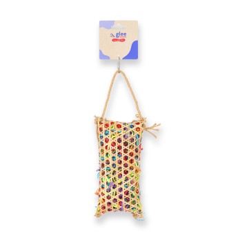 GLEE ΠΑΙΧΝΙΔΙ ΠΤΗΝΩΝ WOOVEN BAMBOO POUCH 20cm