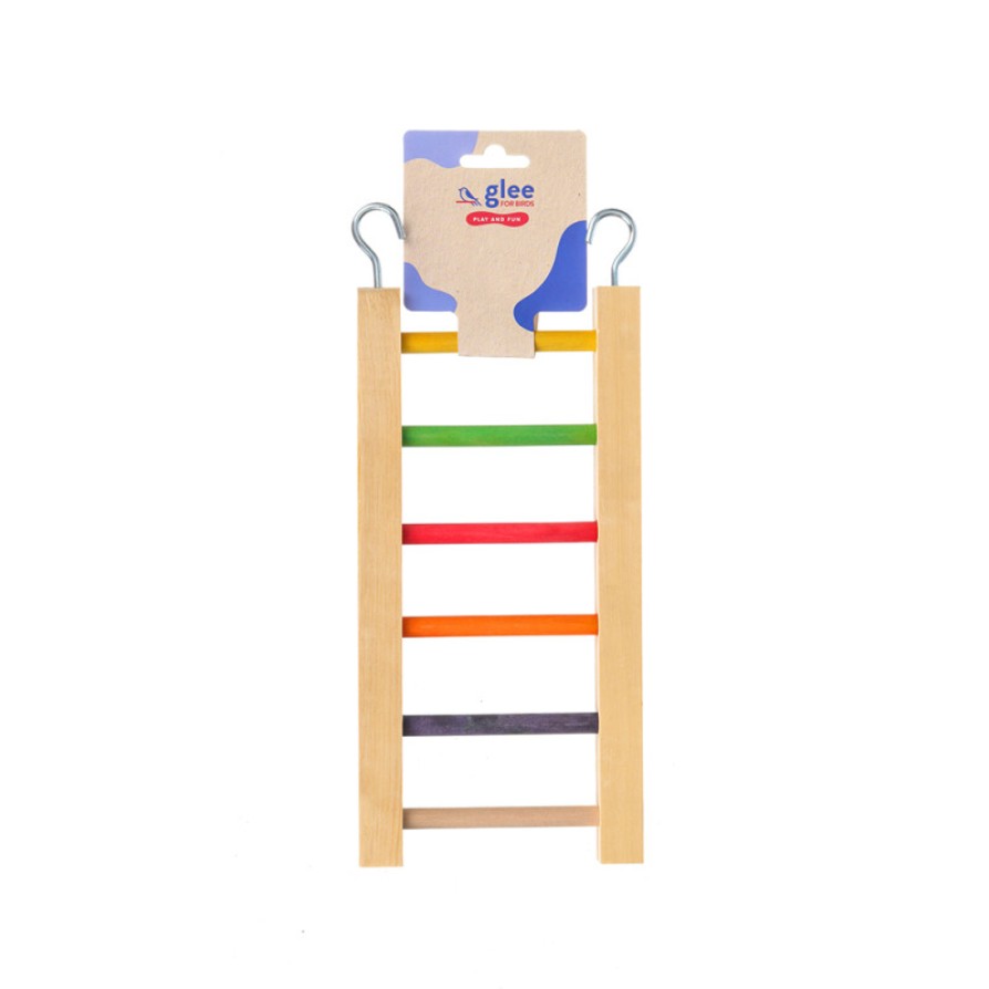 GLEE ΠΑΙΧΝΙΔΙ ΠΤΗΝΩΝ COCKATIEL LADDER 30cm GLEE 